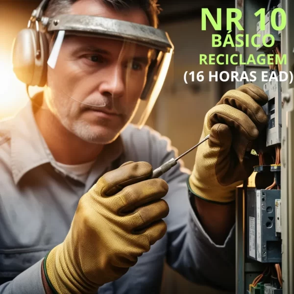 NR1O-BÁSICO SEGURANÇA EM INSTALAÇÕES E SERVIÇOS EM ELETRICIDADE RECICLAGEN