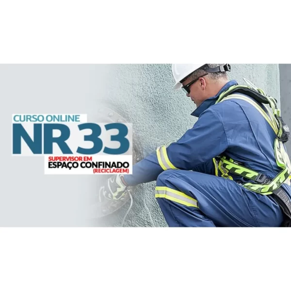 NR-33-ESPAÇO CONFINADO-SUPERVISOR DE ENTRADA RECICLAGEM-ONLINE